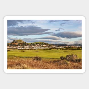 The View Over Conwy Golf Course Sticker